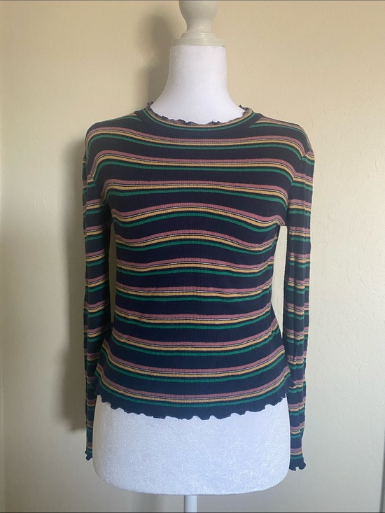 Tops - Striped Long Sleeve Top